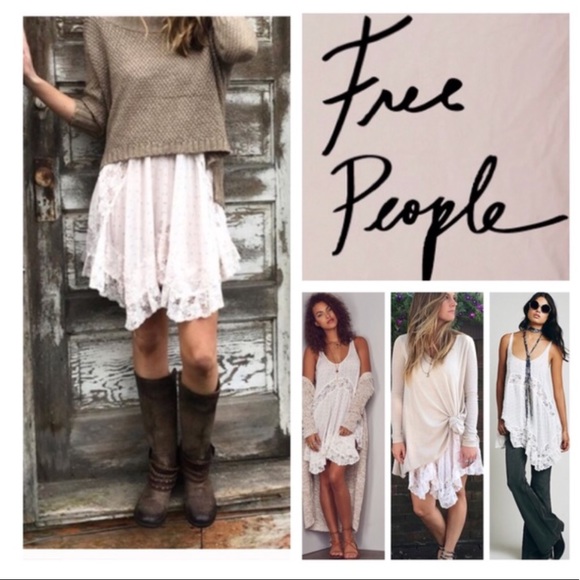 Free People Dresses & Skirts - Free People She Swings Slip darling light rose